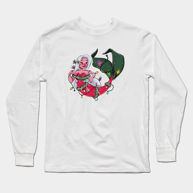 Garland Long Sleeve T-Shirt by Maxineart